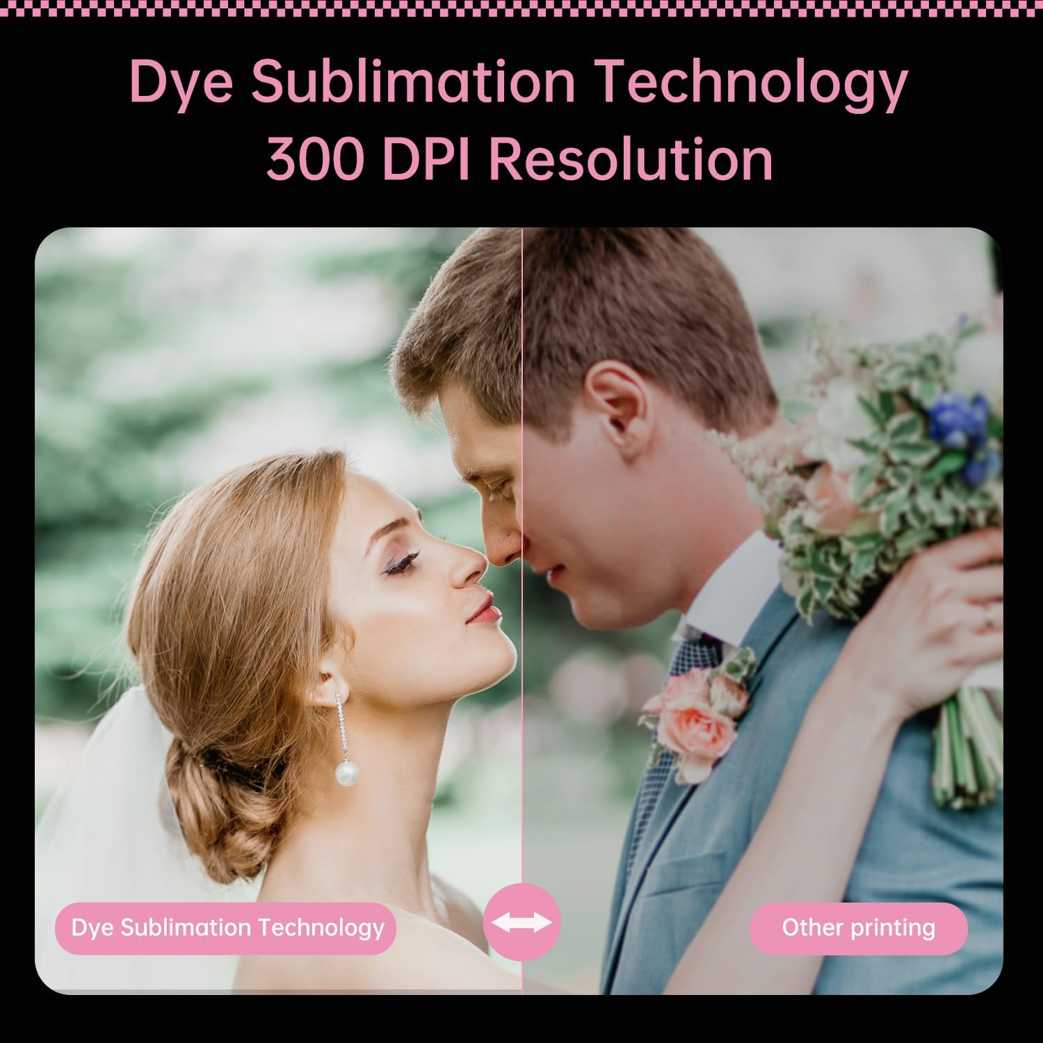 HPRT CP2100 Portable 2 * 3 Instant Photo Printer for iPhone Android