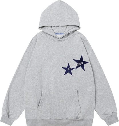 Star Y2k Hoodie Graphic Hoodies Crewneck Sweatshirt