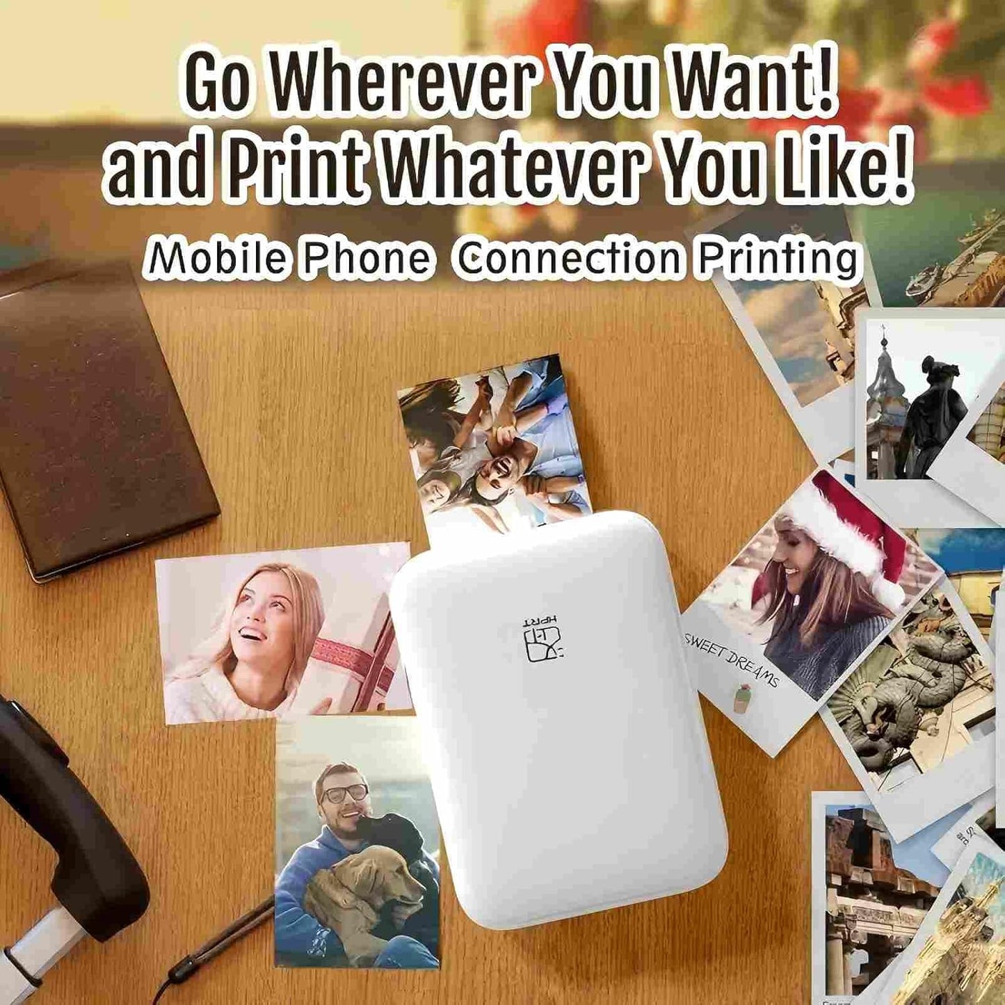 2x3 Mini Bluetooth Photo Printer for iOS/Android - Colorsprinter