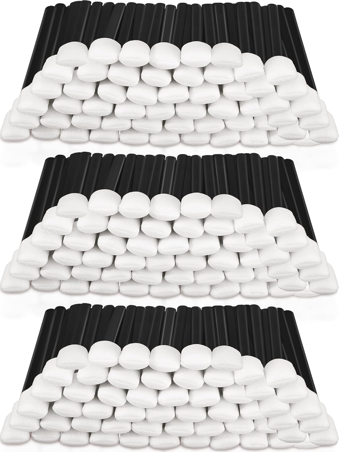 Cleaning Swabs 5.1 Inch, Foam Tips Sponge Sticks for Printer Black(500pcs)