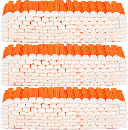 Cleaning Swabs 5.1 Inch, Foam Tips Sponge Sticks for Printer Yuzu Orange(1000pcs)