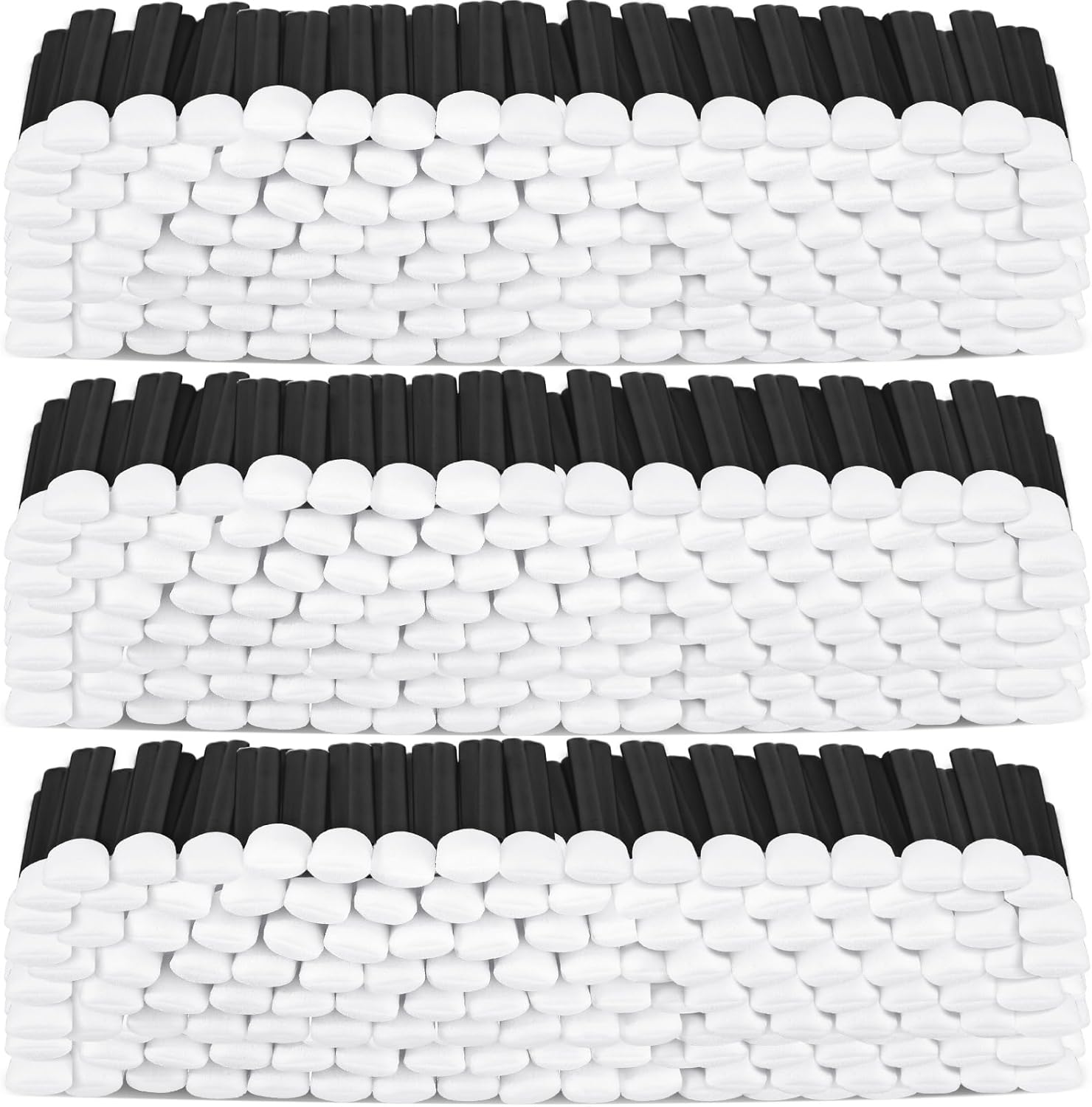 Cleaning Swabs 5.1 Inch, Foam Tips Sponge Sticks for Printer Dark(1000pcs)