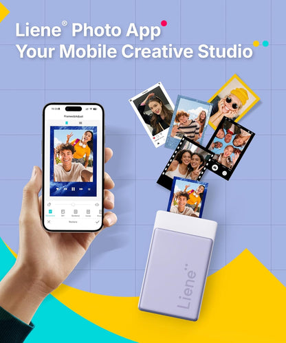 Liene Photo Printer N200 Pro Instant Mini Picture Printer For Iphone