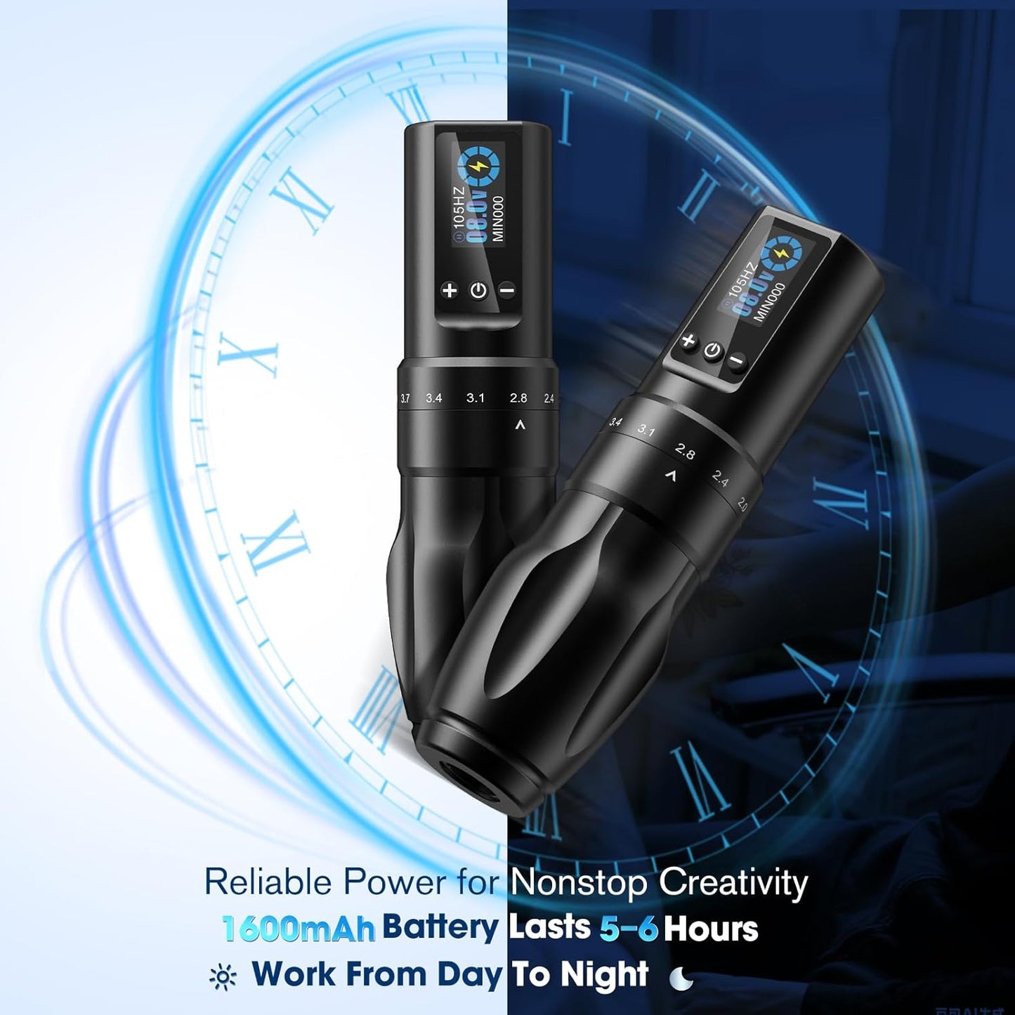 Tattoo Kit for Beginners with Stencil Printer & Gun - Full Set