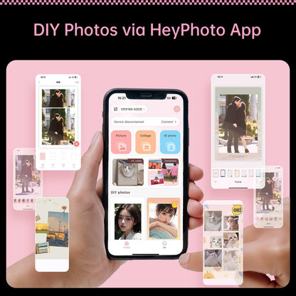 HPRT CP2100 Portable 2 * 3 Instant Photo Printer for iPhone Android