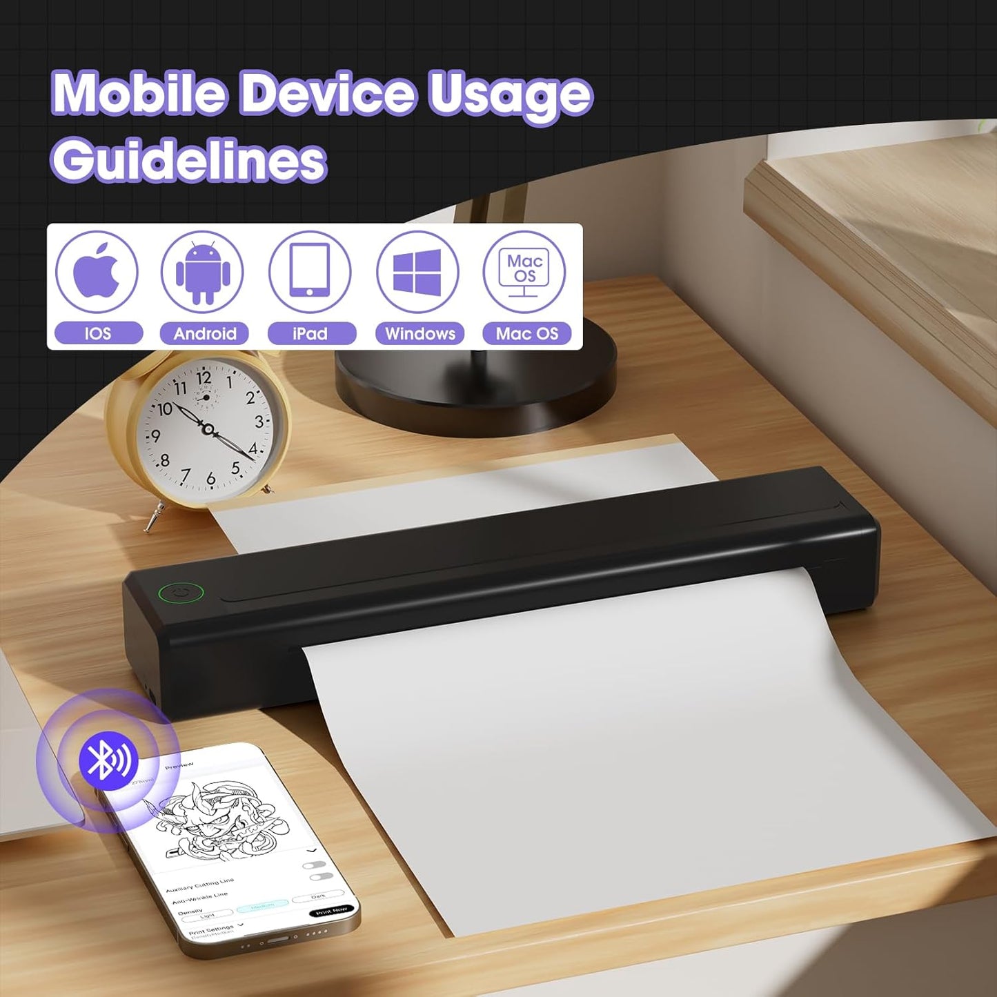 Tattoo Kit for Beginners with Stencil Printer & Gun - Full Set