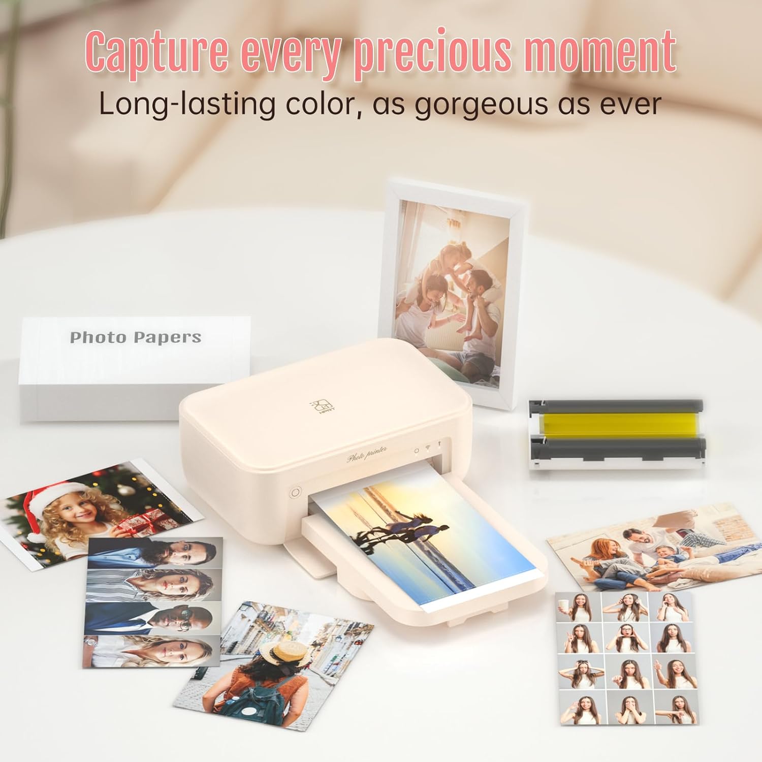 4X 6 Photo Paper 54 Sheets with Ribbons Color Ink - Colorsprinter