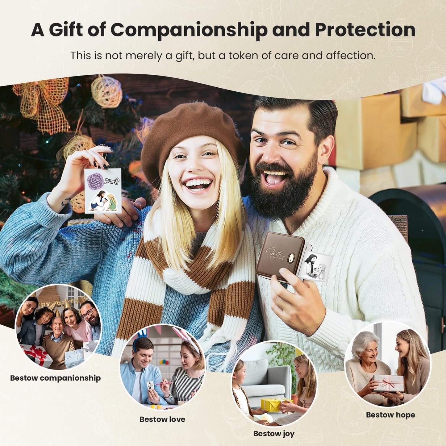 Bible Study Journaling Sticker Mini Printer Christian Gifts For Women