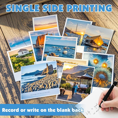 8.5in x 11in Inkjet Photo Printer Paper, Picture Paper for Photos