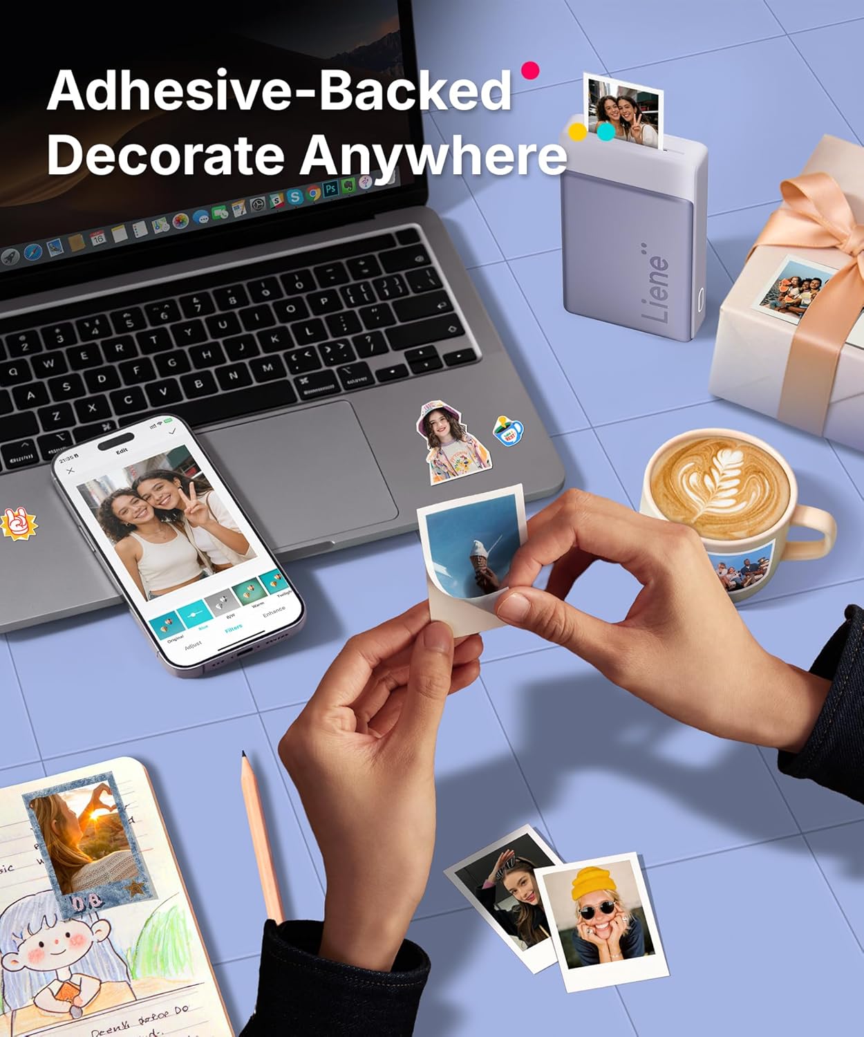 Liene Photo Printer N200 Pro Instant Mini Picture Printer For Iphone