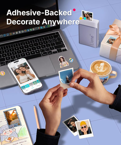 Liene Photo Printer N200 Pro Instant Mini Picture Printer For Iphone