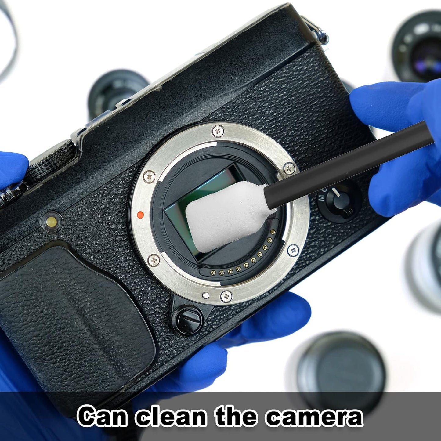 Cleaning Swabs 5.1 Inch, Foam Tips Sponge Sticks for Printer