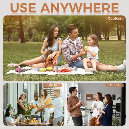 Custom Wholesale Blank Ball Aluminum Cups 16 oz Recyclable Party Cups