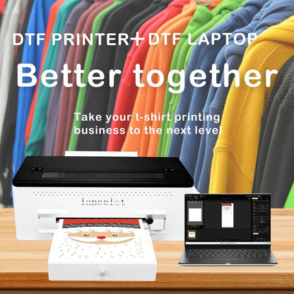 Lancelot A3 L1800 DTF Printer Bundle Printer+Oven+Laptop+consumable - Colorsprinter