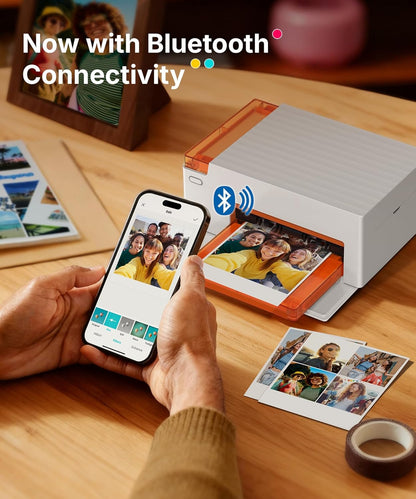 Liene M110 Bluetooth Portable Photo Printer for iPhone with Supplies