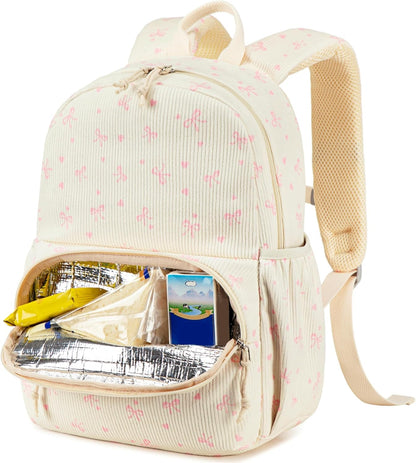 Wholesales Kids Boys Girls Toddler School Backpack Bookbags Bow Heart Pink