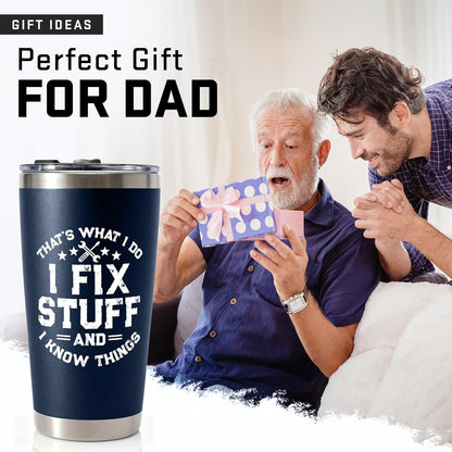 20oz Stainless Steel Tumbler Tea Travel Coffee Mug Cup Gifts For Men