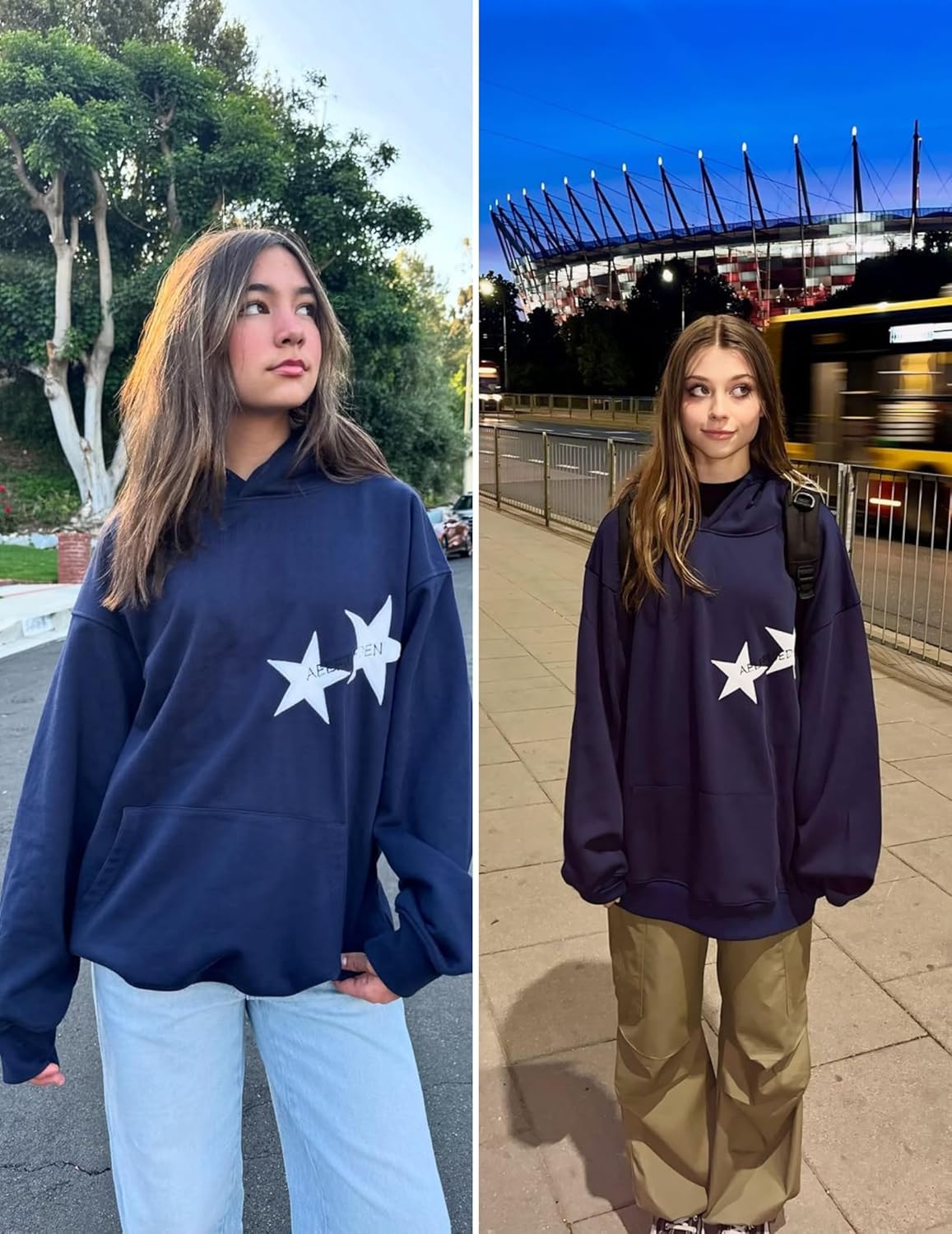 Star Y2k Hoodie Graphic Hoodies Crewneck Sweatshirt