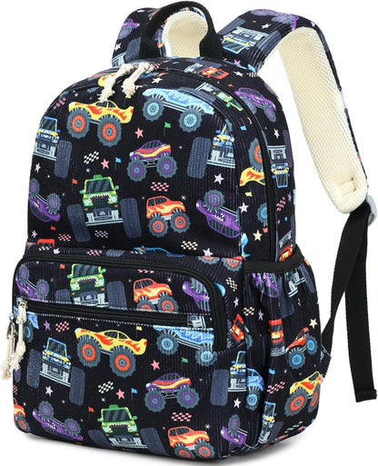 Wholesales Kids Boys Girls Toddler School Backpack Bookbags Corduroy Trunk
