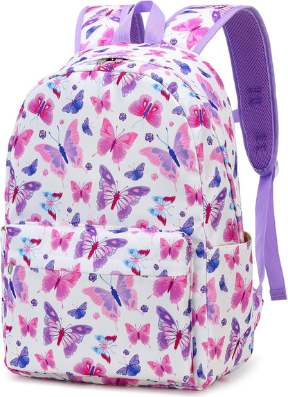 Wholesales Kids Boys Girls Toddler School Backpack Bookbags Green Butterfly28