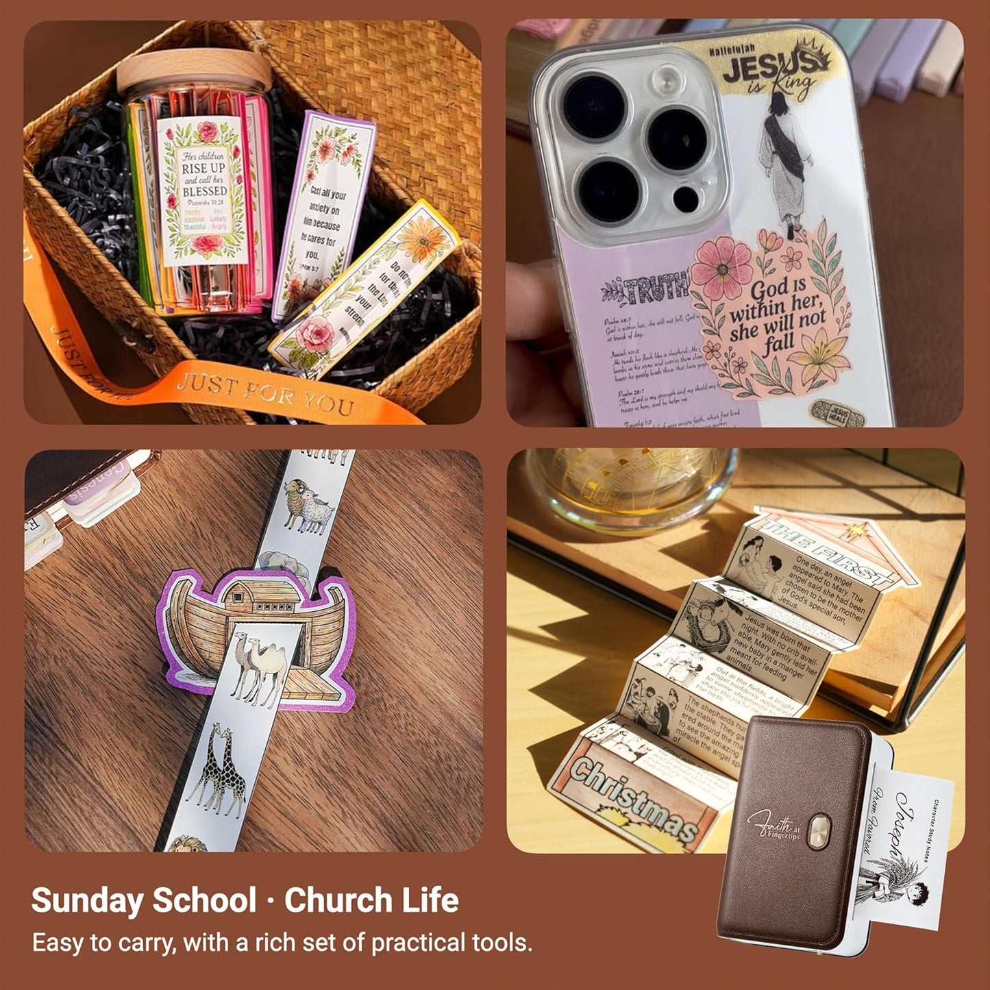 Bible Sticker Inkless Portable Mini Photo Printer Christian Gifts