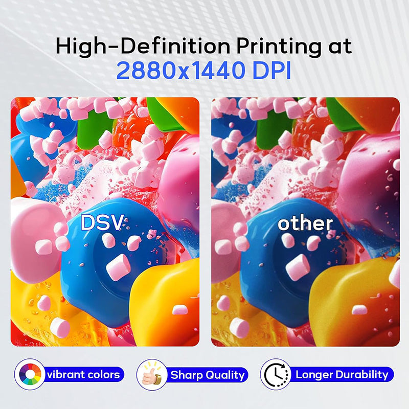 L1800 A3 DTF Printer With Oven Bundle T Shirt Screen Printing Machine