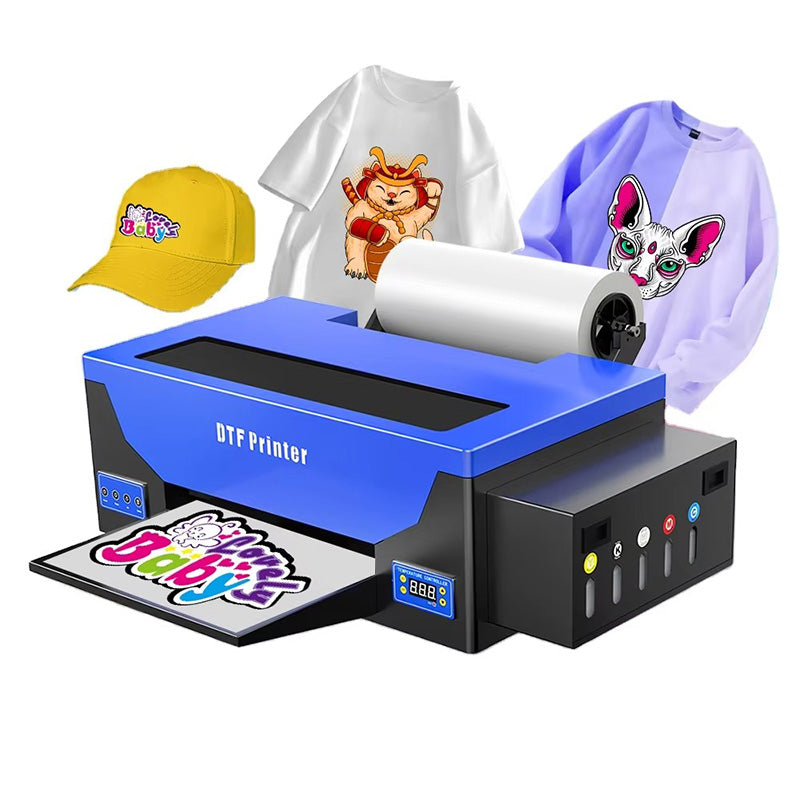 L1800 A3 DTF Printer With Oven Bundle T Shirt Screen Printing Machine
