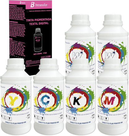 Btransfer DTF Ink 3000ML, DTF Transfer Ink for PET Film