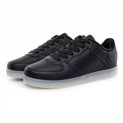 Zapatillas deportivas unisex para niños con luces LED y carga USB 