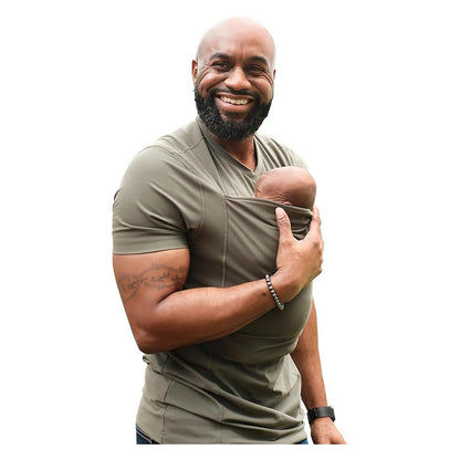 Blank Dad Shirt Baby Carrier Kangaroo Shirt For Dad And Baby Gifts