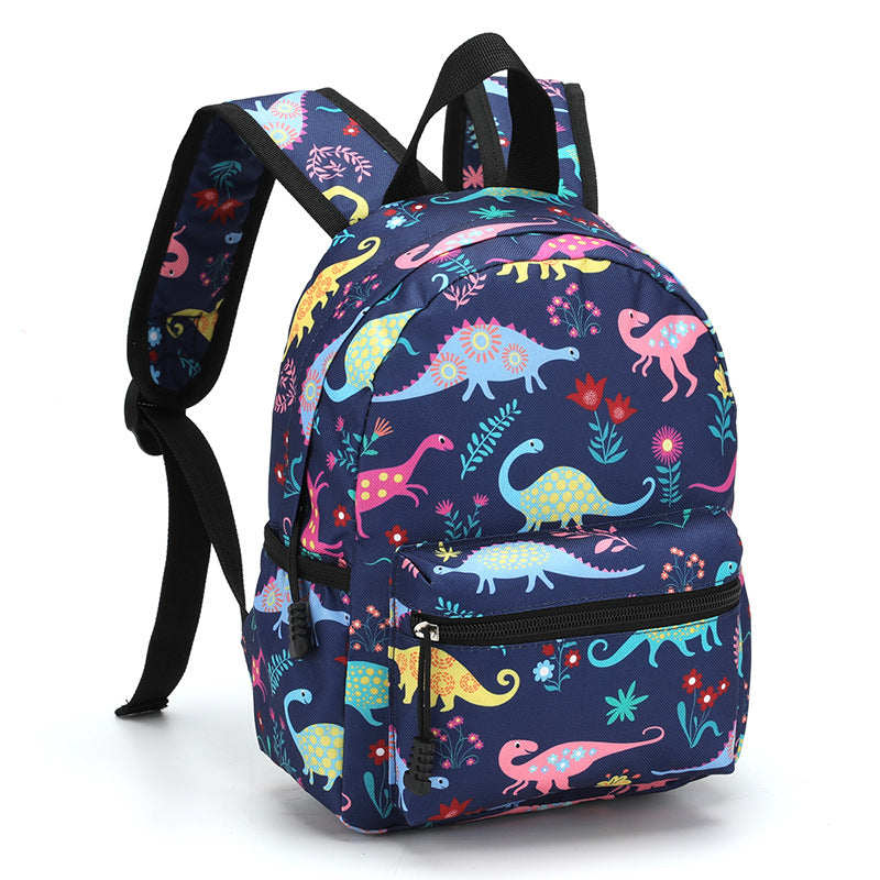 Wholesale Toddler Kids Kindergarten Girls Boys Dinosaur Backpack 1