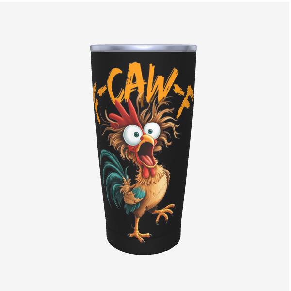 F-Caw-F Funny Coffee Mug Insulated Tumbler For Men Women Fcawf Gifts