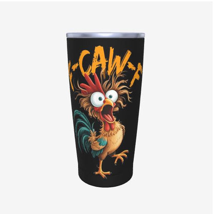 F-Caw-F Funny Coffee Mug Insulated Tumbler For Men Women Fcawf Gifts
