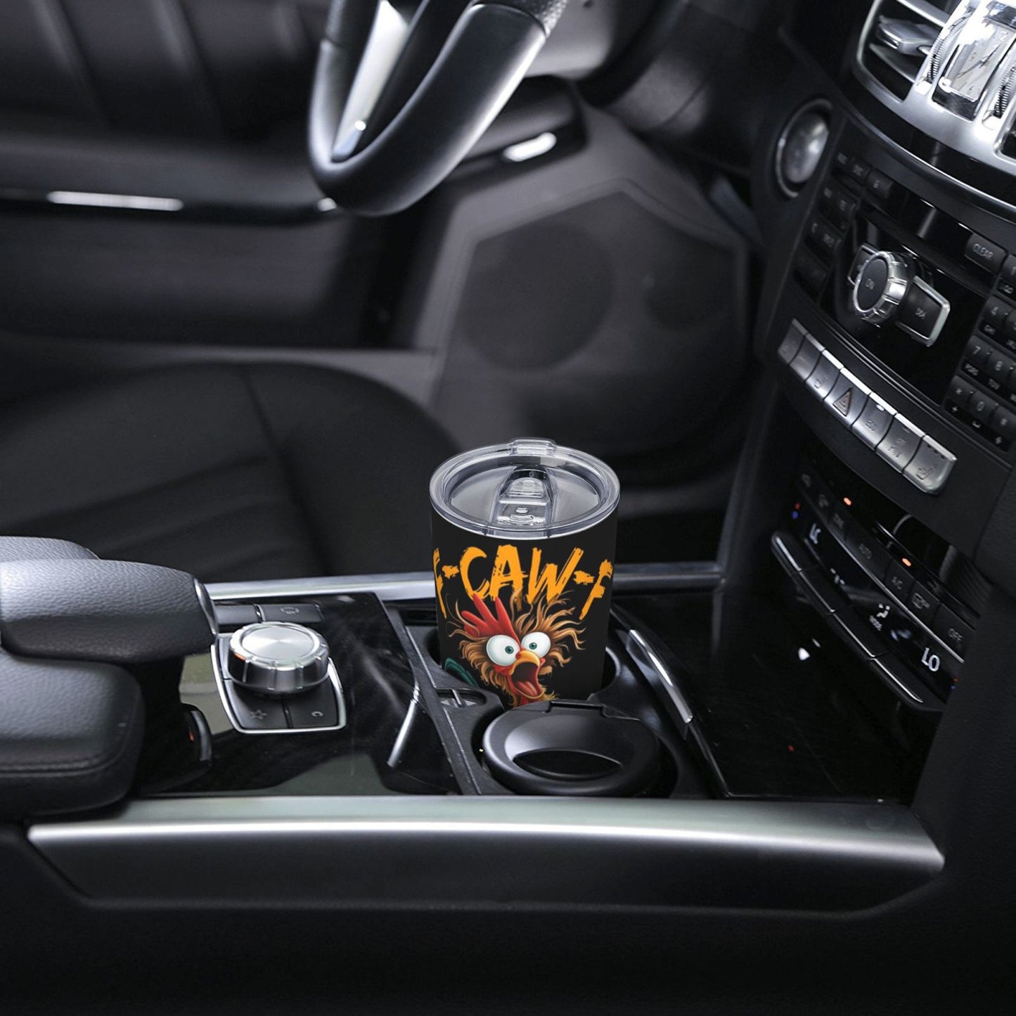 F-Caw-F Funny Coffee Mug Insulated Tumbler For Men Women Fcawf Gifts