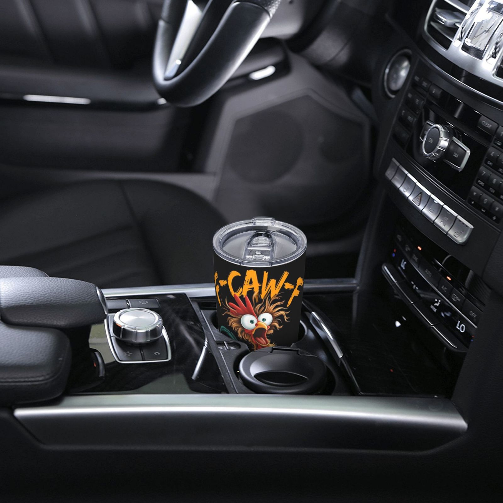 F-Caw-F Funny Coffee Mug Insulated Tumbler For Men Women Fcawf Gifts