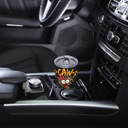 F-CAW-F Chicken Coffee Mug Funny FCAWF 20oz Steel Straw Tumbler Gift