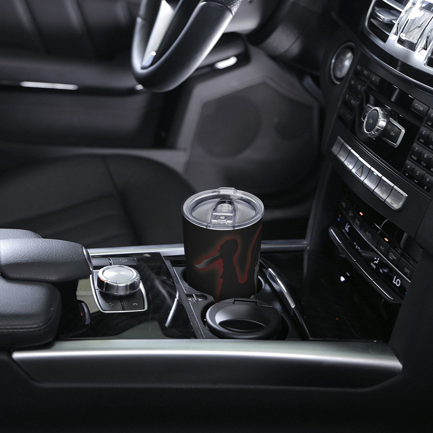 Ghostface Horror 20 Oz. Stainless Steel Tumbler Funny Coffee Mug Cup