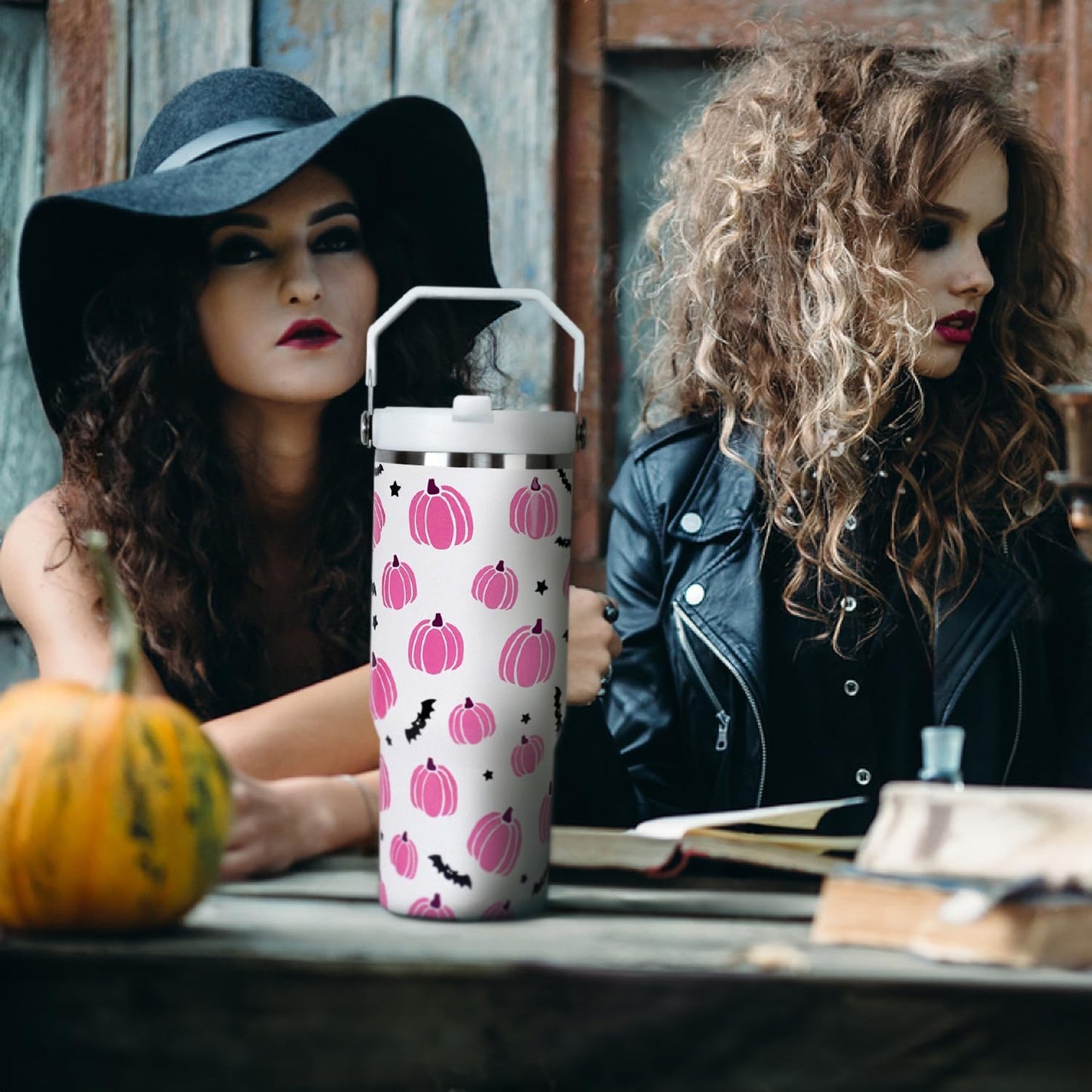 Halloween 30 Oz Stainless Steel Tumbler Steel Coffee Cup Mug Gift