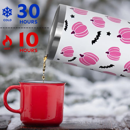 Halloween 30 Oz Stainless Steel Tumbler Steel Coffee Cup Mug Gift