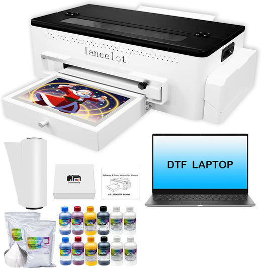 Lancelot A3 DTF Printer L1800 Desktop Tshirt Printing Machine Kit