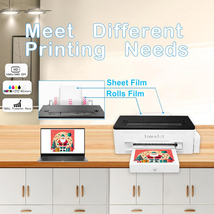 Lancelot A3 DTF Printer L1800 Desktop Tshirt Printing Machine Kit
