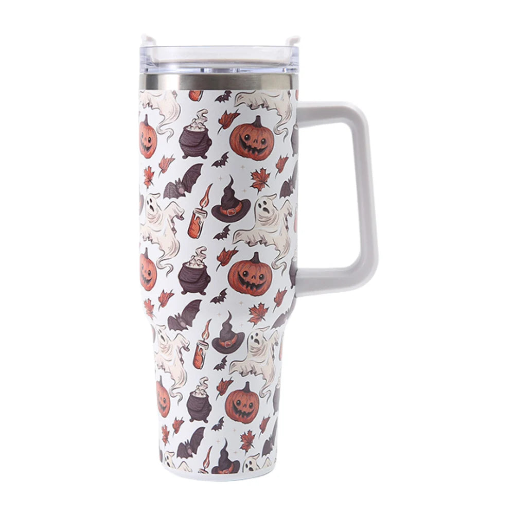 40 Oz Iced Coffee Cup Stainless Steel Vacuum Tumbler Gift 7 40 Oz