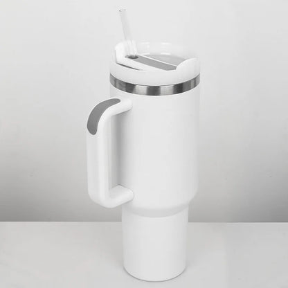 6pack 40oz Stainless Steel Tumbler Tea Personalized Custom Cups Mug 40oz 6pack white