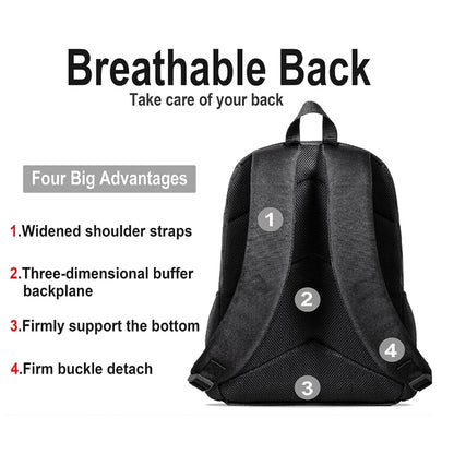Blank Custom Photo Kids School Backpack Large Personalized Bag