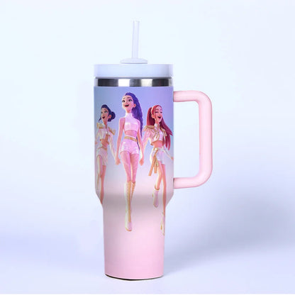 K-Pop Hunter 40oz Tumbler Stainless Steel Insulated Mug Gift 40oz No.3