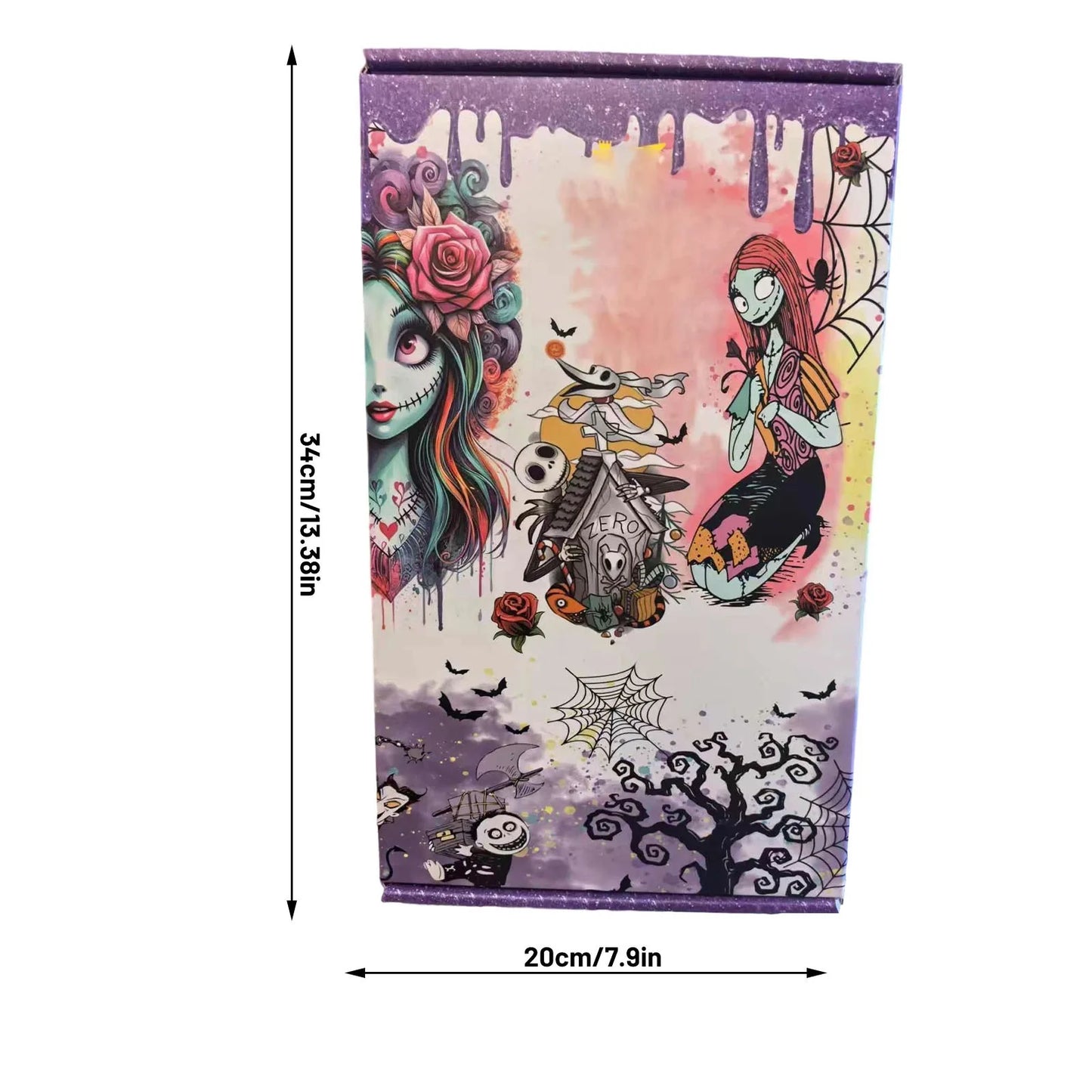 Nightmare Before Christmas Glow In The Dark Tumbler Camping Mug Gift