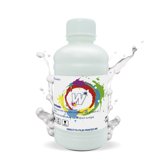 Lancelot DTF White Ink 250ML For Desktop Printheads XP600 L1800 L805