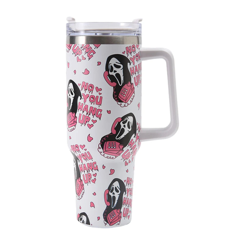 40 Oz Iced Coffee Cup Stainless Steel Vacuum Tumbler Gift 5 40 Oz