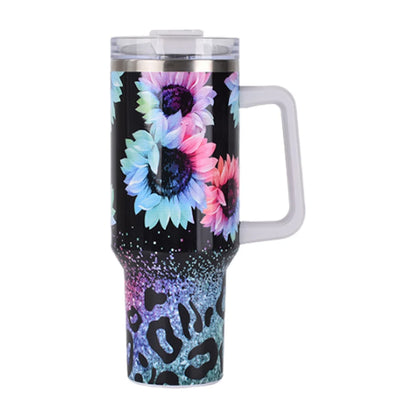 40 Oz Iced Coffee Cup Stainless Steel Vacuum Tumbler Gift 2 40 Oz