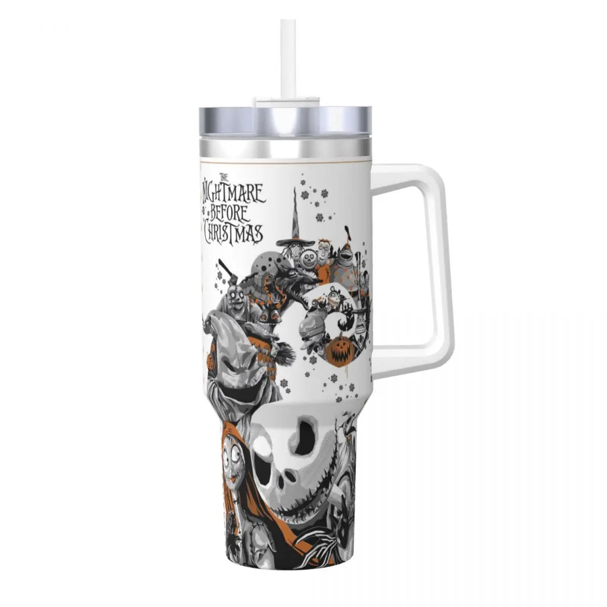 Nightmare Before Christmas Stainless Steel Tumbler Daily Camping Mug 40 OZ 1